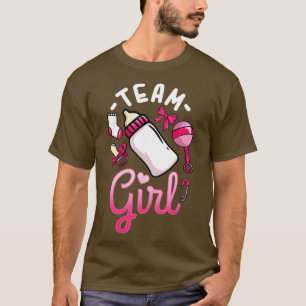 Gender Reveal Party Team Girl 4 T-Shirt