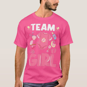 Gender Reveal Party Team Girl (7)  T-Shirt