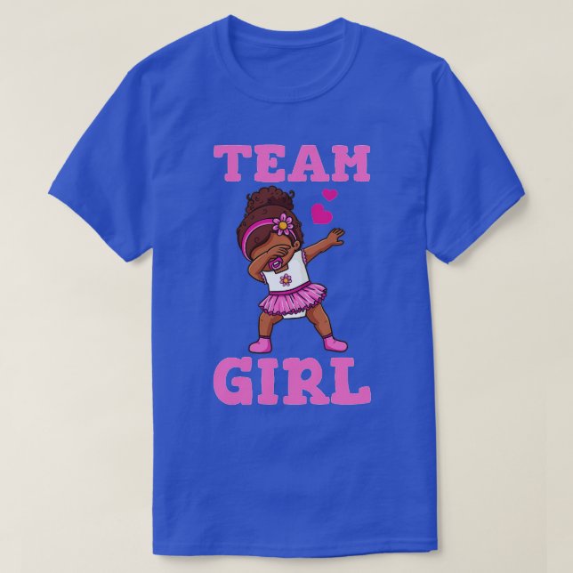 Gender Reveal Party Team Girl 8 T-Shirt (Design Front)