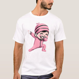 Gender Reveal Party Team Girl Baby Announcement T-Shirt