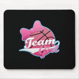 Gender Reveal Party Team Pink Mouse Mat