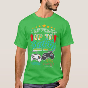 Gender Reveal Pregnancy Announcement Epecting Dad T-Shirt