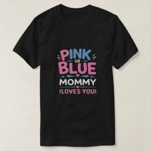 Gender Reveal T-Shirt – Team Boy or Team Girl Baby