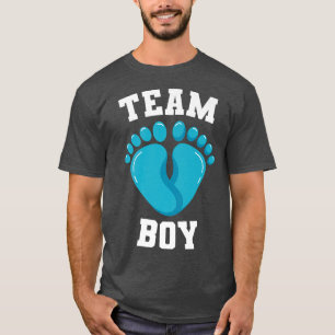 Gender Reveal Team Boy 2022 Matching Baby Party Bl T-Shirt