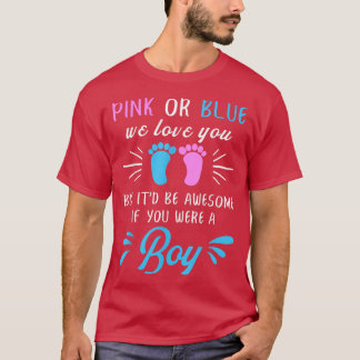 Gender Reveal Team Boy 526 T-Shirt