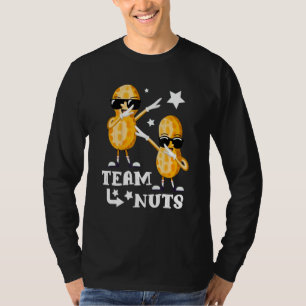Gender Reveal Team No Nuts Girl Matching Family Ba T-Shirt