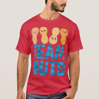 Gender reveal team nuts boy matching family baby p T-Shirt