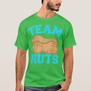 Gender reveal team nuts boy matching family baby p T-Shirt