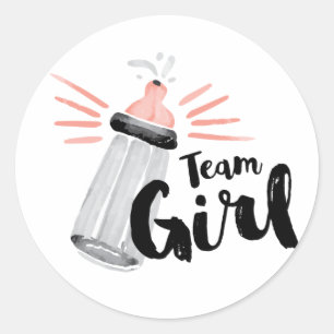 Gender Reveal Team Stickers