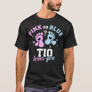 Gender reveal tio uncle Tank Top