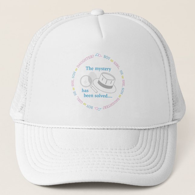 Gender Reveal Trucker Hat (Front)