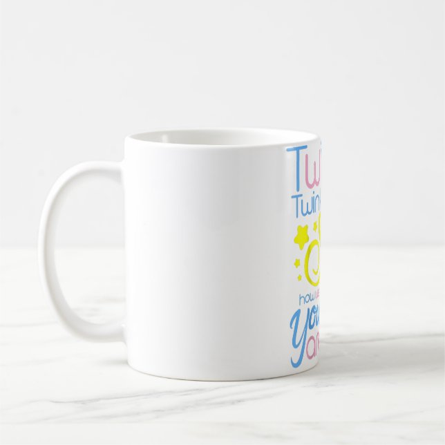 Gender Reveal Twinkle  Coffee Mug (Left)