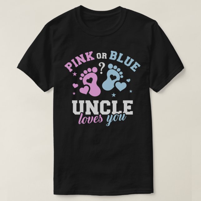 Gender reveal uncle Pullover  (Design Front)