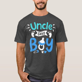 Gender Reveal Uncle T-Shirt