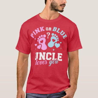 Gender reveal uncle T-Shirt