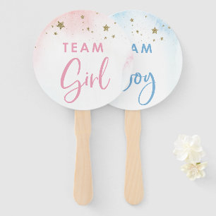 Gender Reveal Voting Fan Twinkle Twinkle