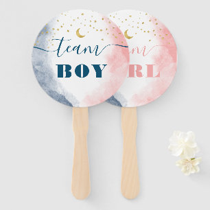 Gender Reveal Voting Fan Twinkle Twinkle