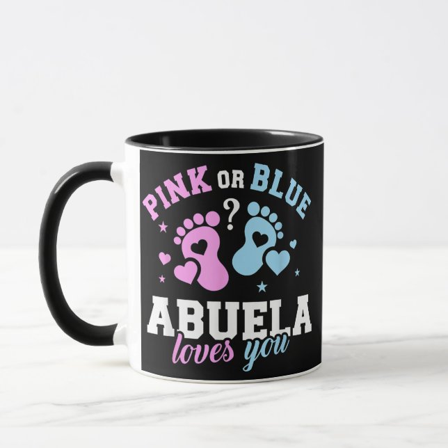 Gender Reveals Abuela Grandma Gift For Her Mug (Left)