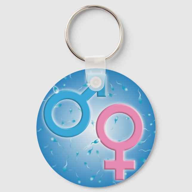 Gender Science Key Ring (Front)