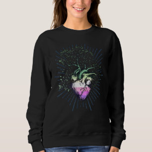 Genderfae Heart Tree Of Life Lgbt Genderdoe Flag N Sweatshirt