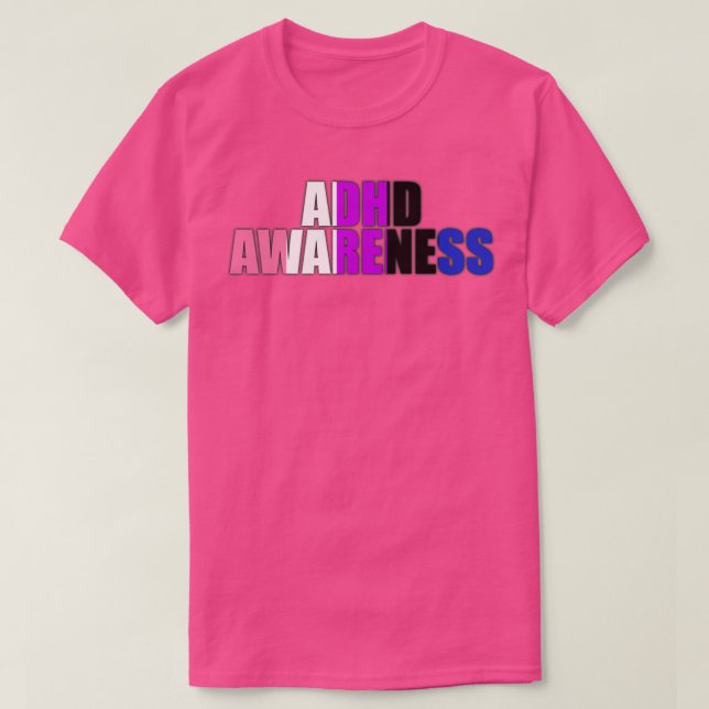 Genderfluid ADHD Awareness Classic TShirt (Design Front)