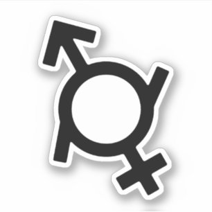 Genderfluid Female and Male Gender Symbol