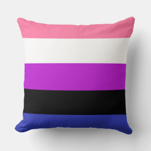 Genderfluid Flag Cushion