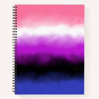 Genderfluid Flag Notebook