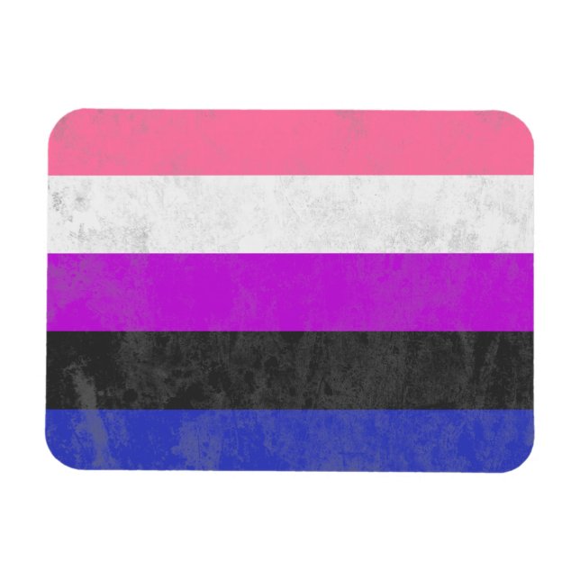Genderfluid Magnet (Horizontal)