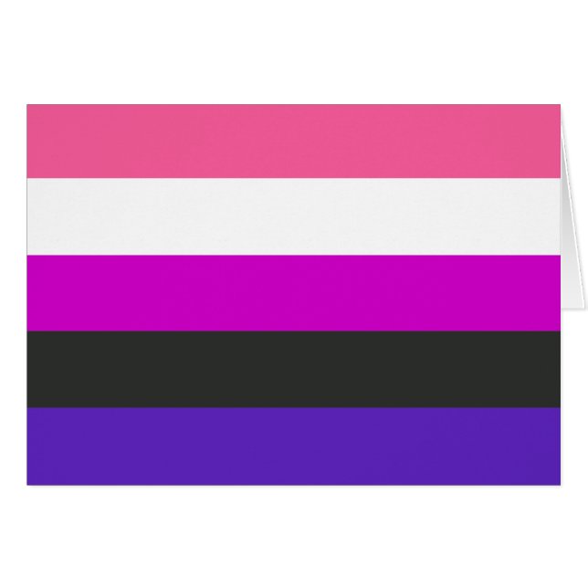 Genderfluid Pride Flag (Front Horizontal)