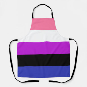 Genderfluid Pride Flag Apron