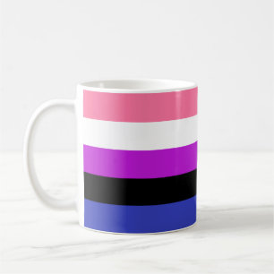 Genderfluid Pride Flag Coffee Mug