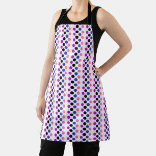 Genderfluid Pride Flag Colours Polkadots Apron