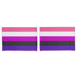 Genderfluid Pride Flag Pillowcase