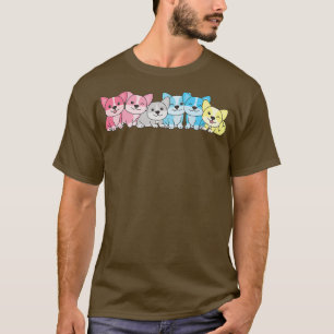 Genderflux Flag Pride Lgbtq Dogs Genderflux Corgi7 T-Shirt