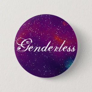Genderless Customisable Galaxy Identity 6 Cm Round Badge