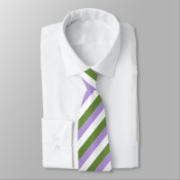 Genderqueer Flag Neck Tie