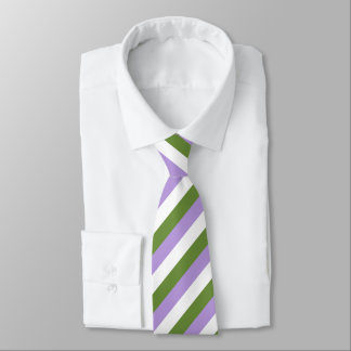 Genderqueer Flag Neck Tie