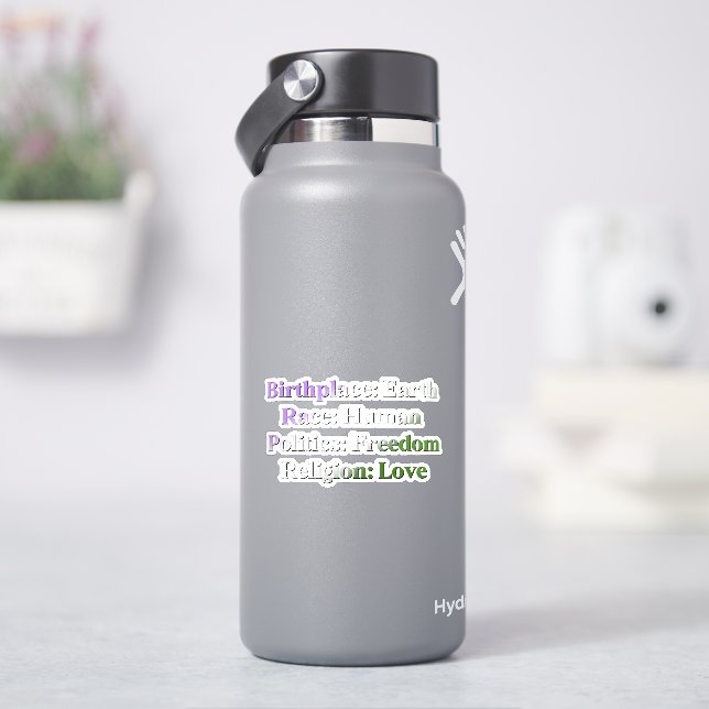 Genderqueer Pride -  (HydroFlask)
