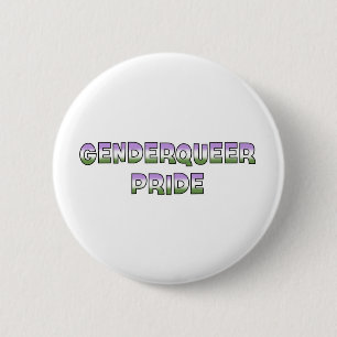 Genderqueer Pride 6 Cm Round Badge