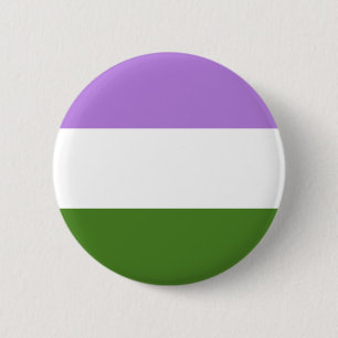 Genderqueer Pride 6 Cm Round Badge