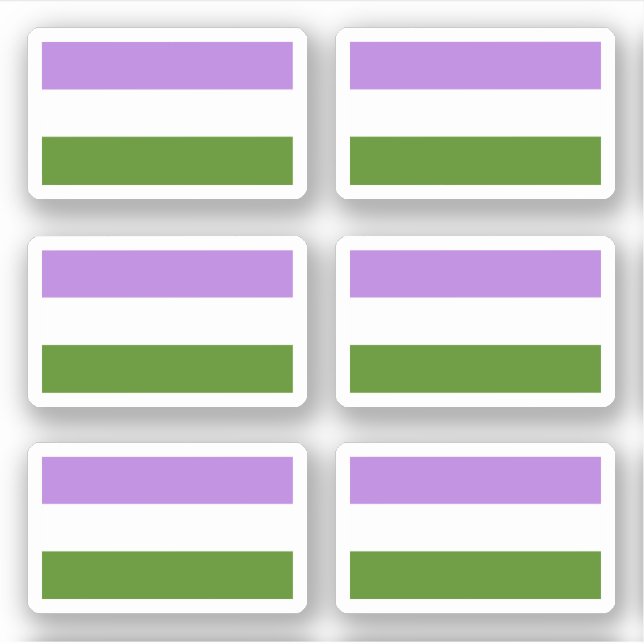 Genderqueer Pride flag (Front)