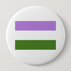 Genderqueer Pride Flag 10 Cm Round Badge