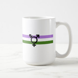 Genderqueer Pride Flag Coffee Mug