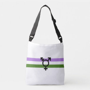 Genderqueer Pride Flag Crossbody Bag