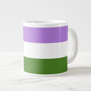 Genderqueer Pride Flag Large Coffee Mug