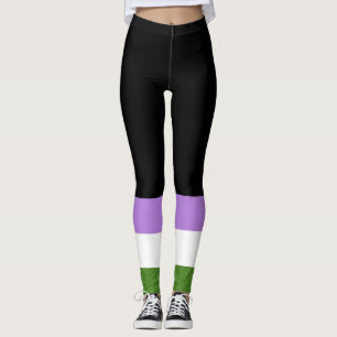 Genderqueer Pride Flag Leggings