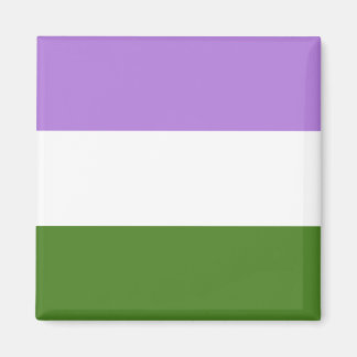 Genderqueer Pride Flag Magnet