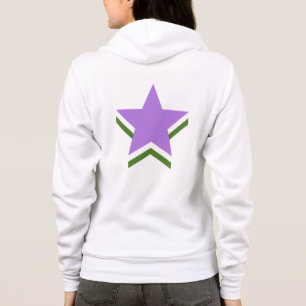 Genderqueer pride stars hoodie