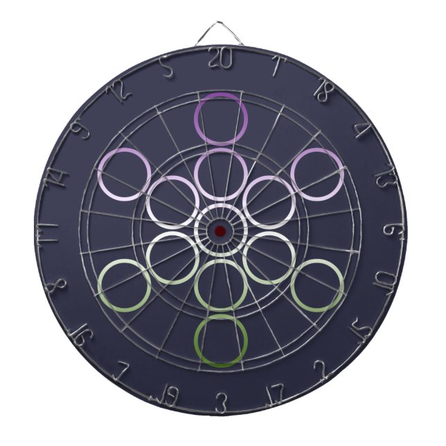 genderQueer sacred circles Dartboard (Front)